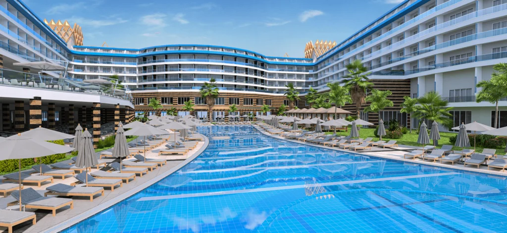 Путешественники, команда ИНТУР сделала подборку новеньких, отличных отелей с Анталийского побережья Турции.  Алания: Eftalia Blue Hotel 5* - Eftalia Blue находится в городе Аланья.