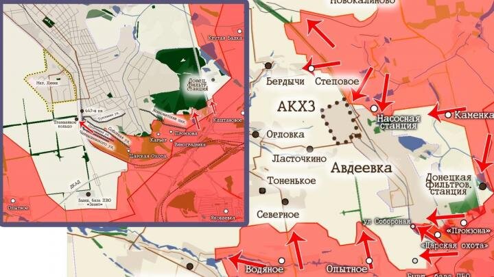 Русские войска продолжают системно разбирать обороны ВСУ в Донбассе и на Купянском направлении.-2