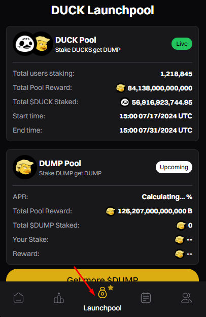 В Telegram стартовал новый проект DUCK, где за вход вам начисляются токены в виде $DUCK.  Начисление токена зависит от вашего возраста аккаунта Telegram, чем больше возраст тем лучше!-2