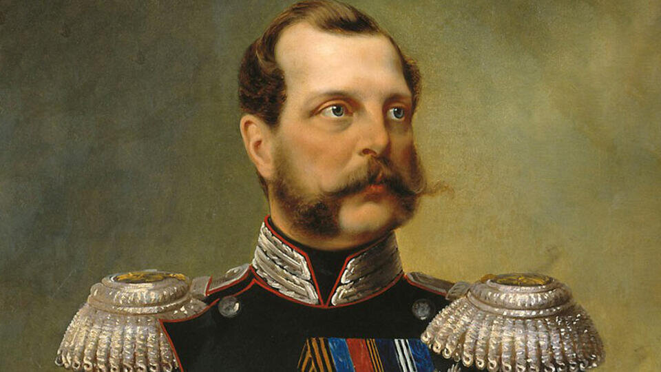 Император Александр II. Фото: Wikimedia Commons/Nikolai Andrejewitsch Lawrow (1820–1875)/Derivative work MagentaGreen/CC BY-SA 4.0