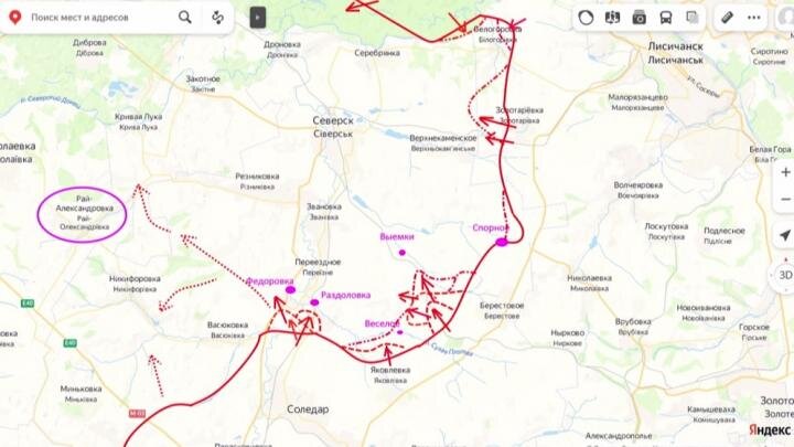 Минувшие сутки были ознаменованы рядом мелких подвижек на фронте, но общая тенденция сводится к ухудшению позиций ВСУ в Донбассе и на Харьковском направлении.-2