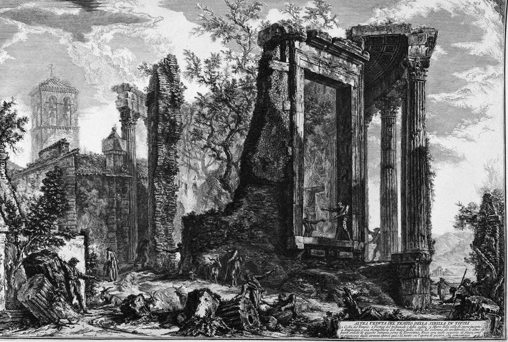 Руины прошлых цивилизаций на гравюрах Джованни Баттиста Пиранези.