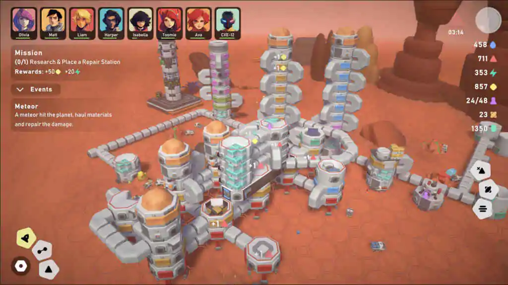 ✅Stellar Settlers: Space Base Builder (Stellar Settlers) — это симулятор колоний от Tinymice Entertainment, в котором вы строите обширные (или высокие) колонии на различных уникальных экзопланетах.-2
